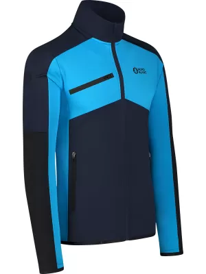 Pánska powerfleece mikina NORDBLANC CUSP NBSFM8334 MODRÁ
