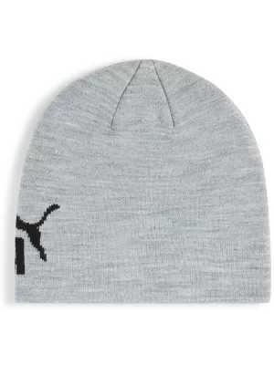 Čiapka PUMA ESS MID CROWN CUFFLESS BEANIE 026411-02 LIGHT GRAY HEATHER/ LIGHT GRAY HEATHER/PUMA BLACK