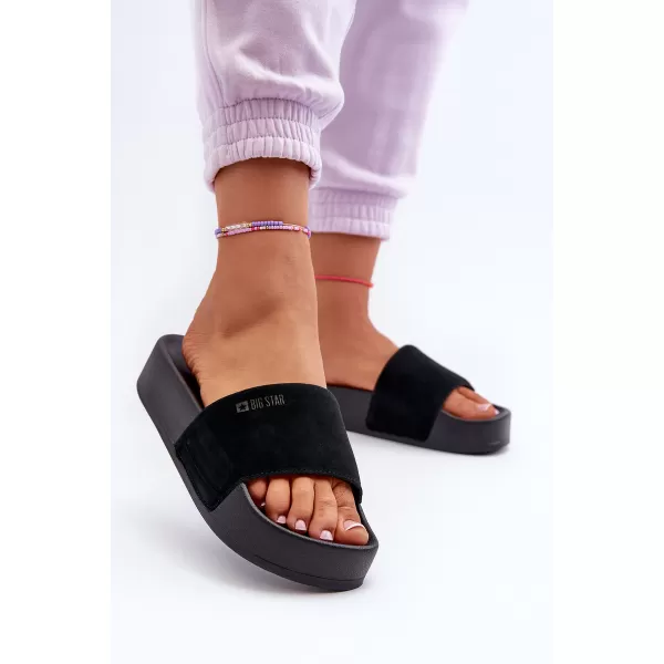  Dámske sandále BIG STAR SHOES NN274A670 BLACK 
