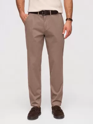 Pánske nohavice OMBRE OM-PACP-0293 BROWN
