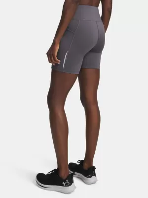 Dámske kraťasy UNDER ARMOUR UA VELOCITI 6IN FITTED SHORT 6009498-025 ŠEDÁ
