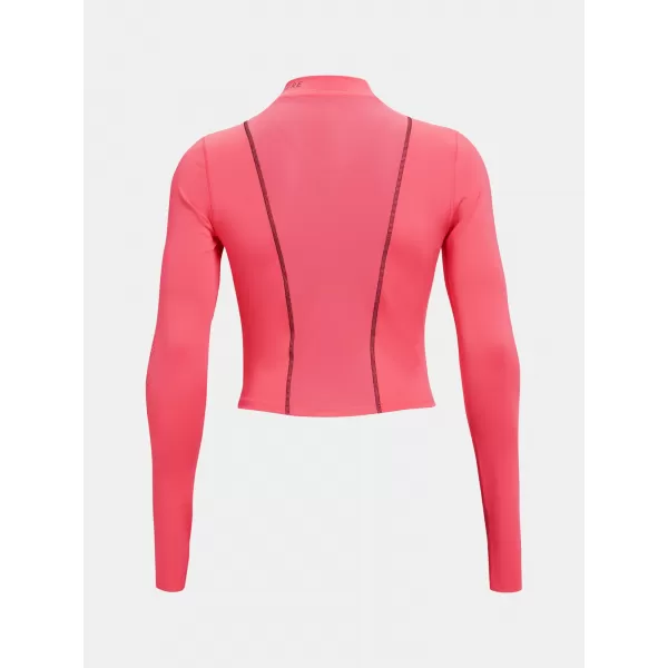  Dámske tričko UNDER ARMOUR UA RUN ANYWHERE LASER LS 1365641-819 RUŽOVÁ 