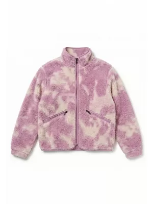 Dámska bunda URBAN CLASSICS TB8505-22938 ROSE TIE-DYE