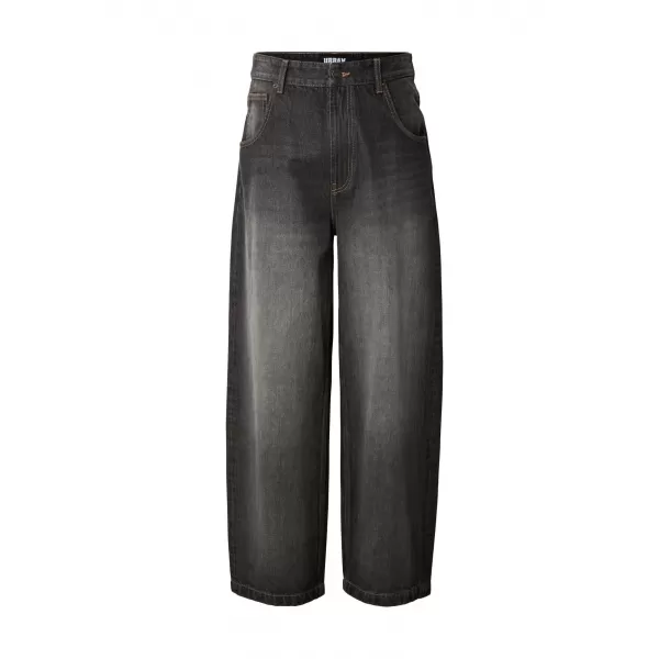  Pánske nohavice URBAN CLASSICS TB8055 MID DEEP GREY WASHED 