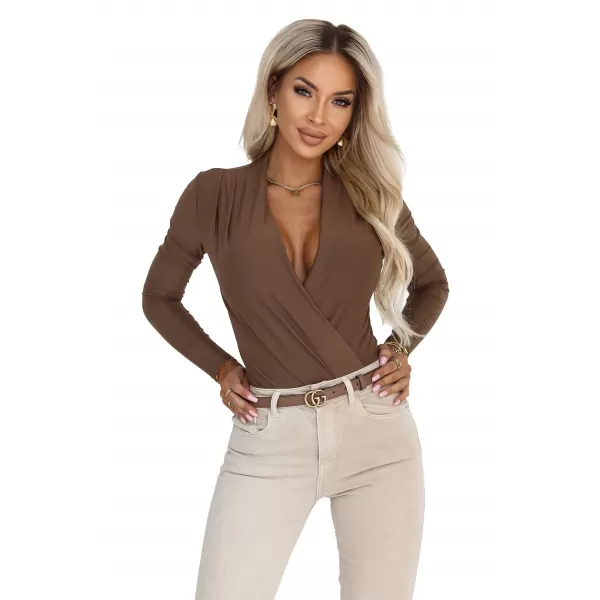  Dámske body NUMOCO 375-11 MOCCA HNEDÁ 