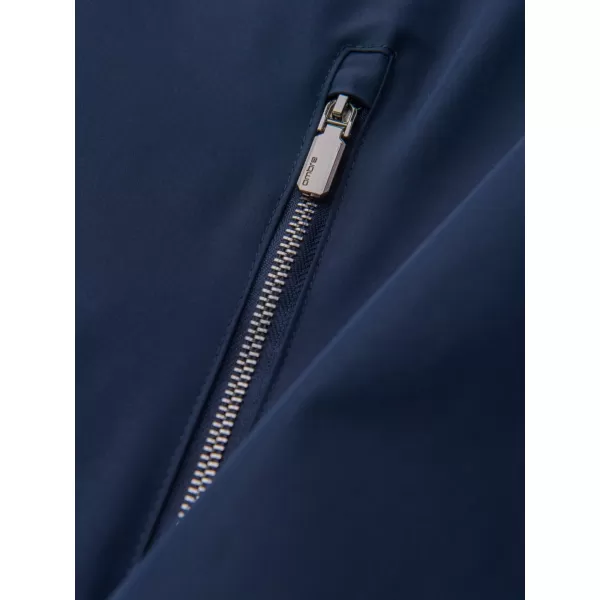  Pánska prechodná bunda OMBRE OM-JANP-0224 NAVY BLUE 
