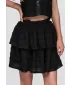 Dámska sukňa OMBRE OW-GL-E0014 BLACK