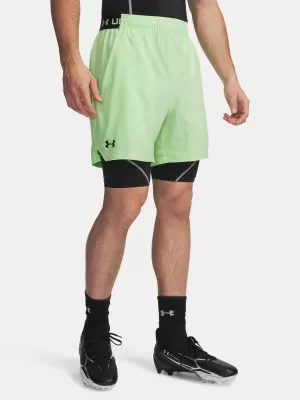 Pánske kraťasy UNDER ARMOUR UA VANISH WOVEN 6IN SHORTS 1373718-712 ZELENÁ