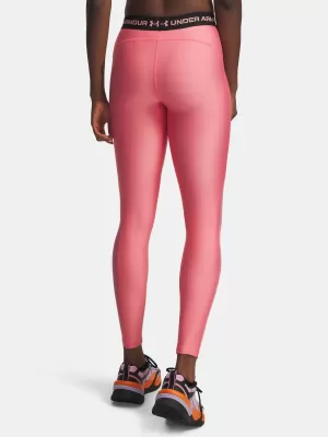 Dámske legíny UNDER ARMOUR HEATGEAR MESH LEGGING 6010009-600 RUŽOVÁ