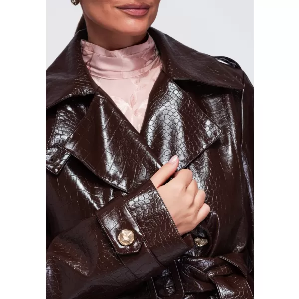  Dámska bunda OMBRE OW-JAFL-0144 BROWN 