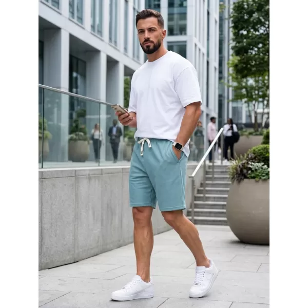  Pánske kraťasy DSTREET SX2633 SVETLO MODRÁ 