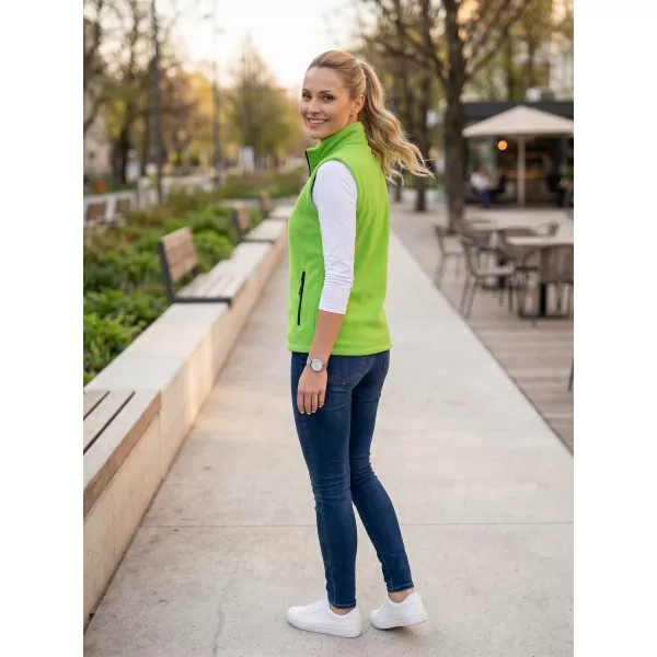  Dámska fleece vesta MALFINI EXIT W-525 APPLE GREEN 