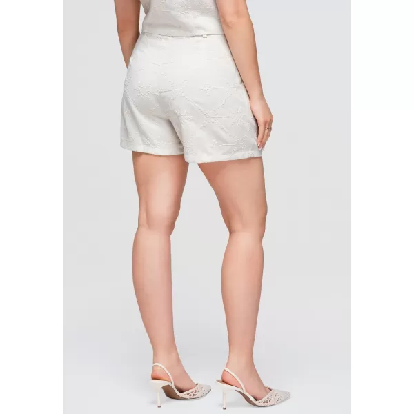  Dámske kraťasy OMBRE OW-ST-E0019 BEIGE 