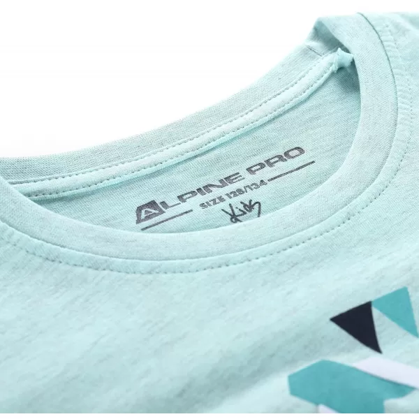  Detské melírované tričko ALPINE PRO REJO 3 LIGHT BLUE VARIANT PC 