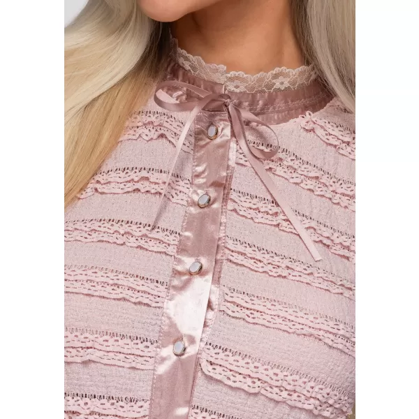  Dámska blúza OMBRE OW-TS-E0066 PINK 