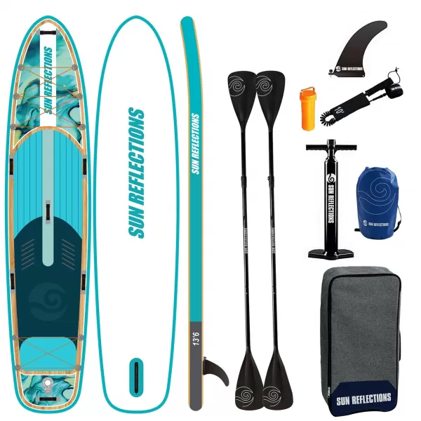  Paddleboard SUN REFLECTIONS FAMILY 13'6'' MINICOMBO OCEAN MIRAGE 