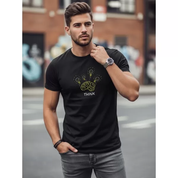  Pánske tričko DSTREET NX0149R-BK ČIERNA 