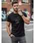 Pánske tričko DSTREET NX0149R-BK ČIERNA
