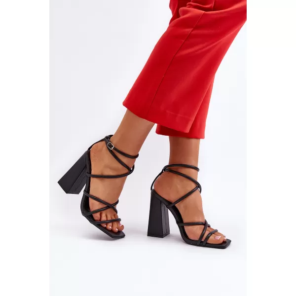  Dámske sandále BOTO FY2125-3 BLACK 