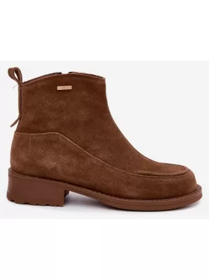Dámske topánky BIG STAR SHOES UU274601 BROWN/BEIGE SHADOWS