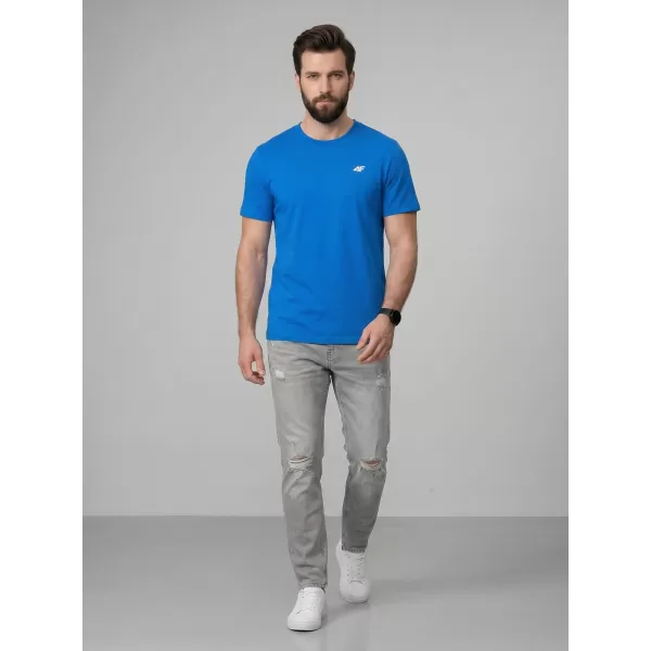  Pánske tričko 4F WMM00TTSHM3341 BLUE 