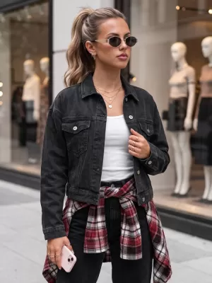 Dámska bunda DSTREET TY6012 ČIERNA