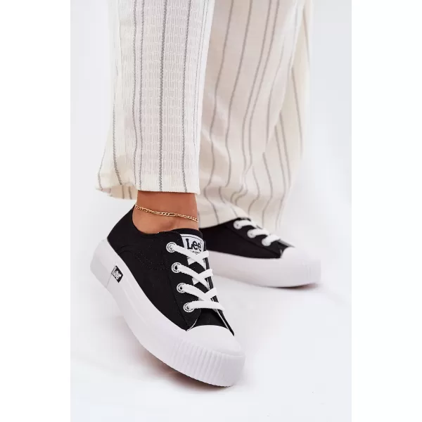  Dámske tenisky LEE 50261002.25Y BLACK 