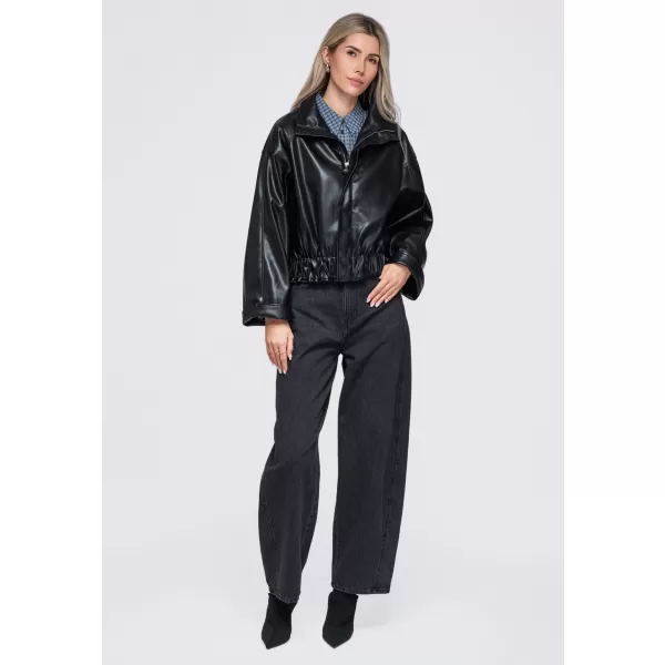  Dámska bunda OMBRE OW-JT-E0007 BLACK 