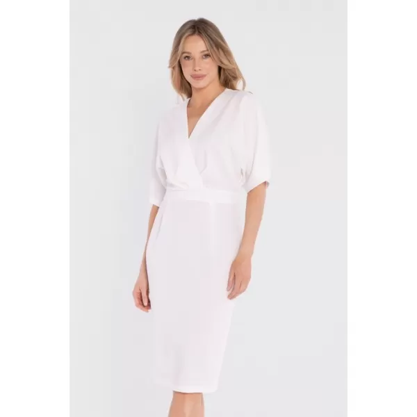  Dámske šaty STYLOVE S434 ECRU 