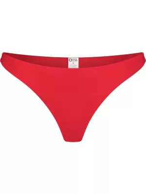 Dámske bikiny - spodný diel NORDBLANC GLITZ NBSSS8240 ČERVENÁ