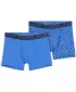Pánske boxerky PUMA MEN GRAPHICAL PRINT BOXERS 2P 94780404 BLUE COMBO