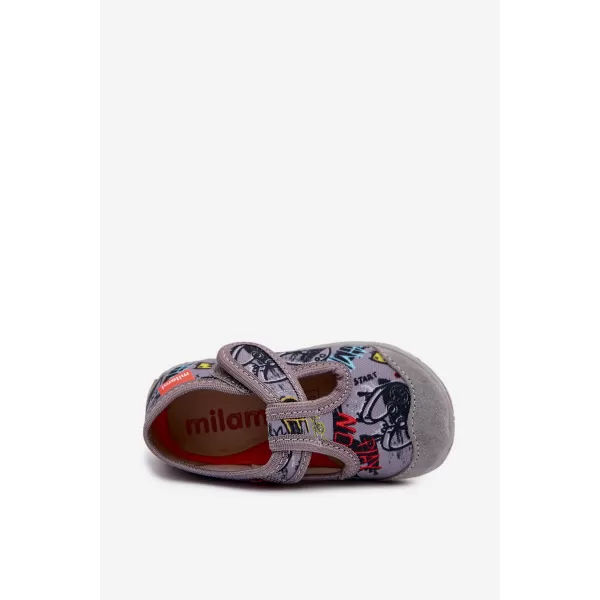  Detské papuče MILAMI 112/BR-51 GREY 