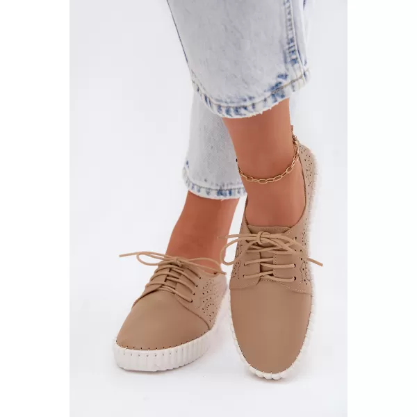  Dámske poltopánky BOTO G2437 KHAKI 