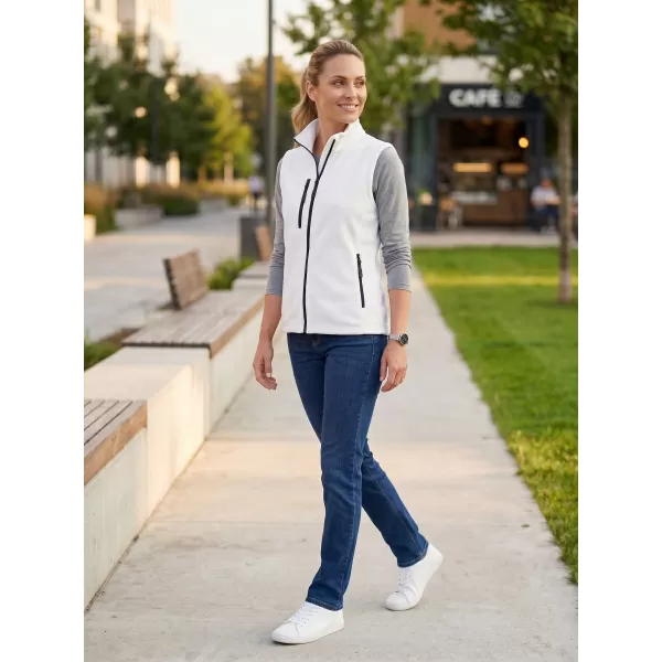  Dámska fleece vesta MALFINI EXIT W-525 BIELA 