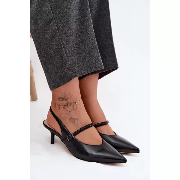  Dámske sandále D&A CR61-3046 BLACK 