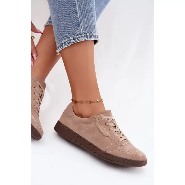  Dámske tenisky VINCEZA 79635 BEIGE 