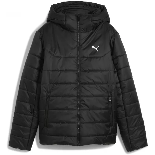  Dámska bunda PUMA ESS HOODED PADDED JACKET 68523101 PUMA BLACK 