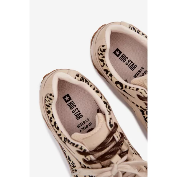  Dámske tenisky BIG STAR SHOES TT274549 BEIGE 