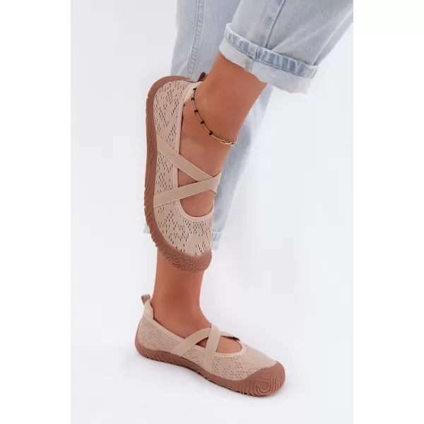  Dámske baleríny ARTIKER 58C1903 BEIGE 