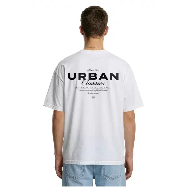  Pánske tričko URBAN CLASSICS TB8665 WHITE 