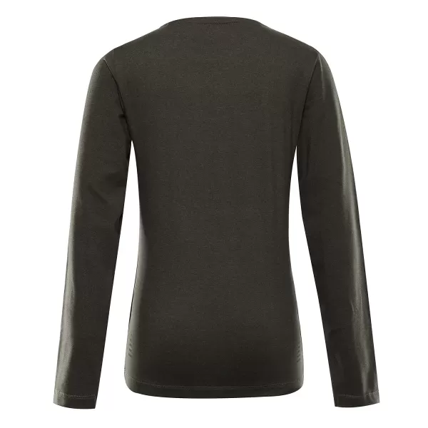  Detské tričko ALPINE PRO LOUSO IVY GREEN 