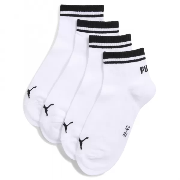  Ponožky PUMA UNISEX HERITAGE QUARTER 2P WHITE 