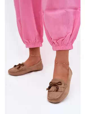 Dámske mokasíny BOTO W2515 TAUPE