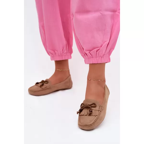  Dámske mokasíny BOTO W2515 TAUPE 
