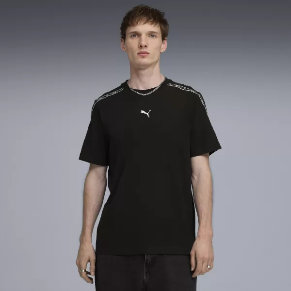  Pánske tričko PUMA ESS TAPE TEE 69169301 PUMA BLACK 