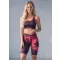 Dámske legíny nad kolená premium (nové veľkosti) ALTISPORT VOJ/ALW080LEG06 WINE-RED