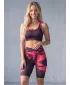Dámske legíny nad kolená premium (nové veľkosti) ALTISPORT VOJ/ALW080LEG06 WINE-RED