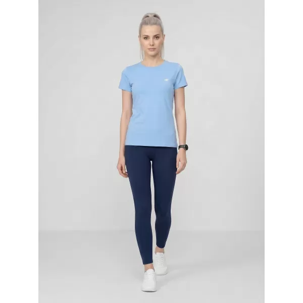  Dámske funkčné tričko 4F WAW25TFTSF1527 LIGHT BLUE 