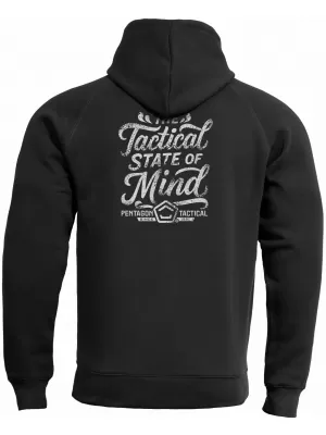 Pánska mikina PENTAGON PHAETON HOOD STATE OF MIND K09021-ST BLACK