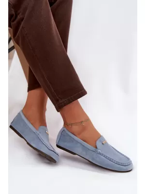 Dámske mokasíny BOTO QQ-273 BLUE